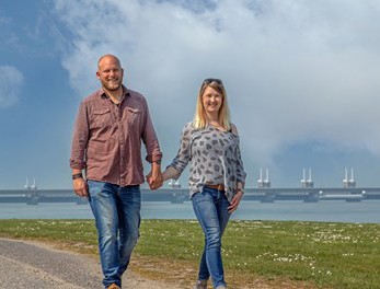Noord Beveland stel wandel windmolen smaller A